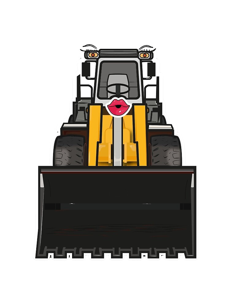 Thumbnail 3 of 3, Scarf, Front loader design designed and sold by RafalMarkowski.