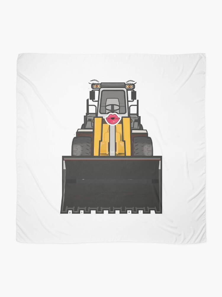 Thumbnail 2 of 3, Scarf, Front loader design designed and sold by RafalMarkowski.
