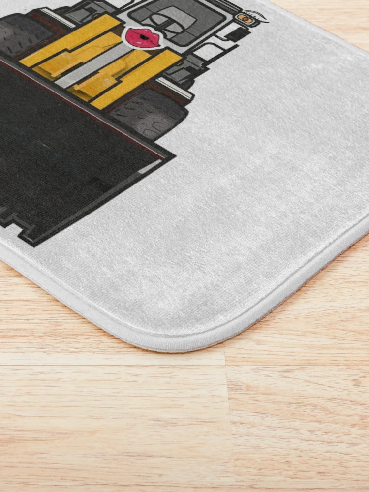 Thumbnail 3 of 6, Bath Mat, Front loader design designed and sold by RafalMarkowski.