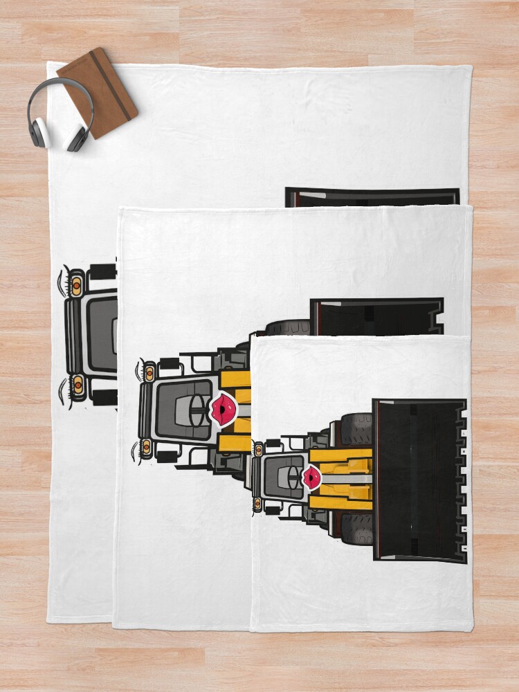 Thumbnail 5 of 6, Throw Blanket, Front loader design designed and sold by RafalMarkowski.