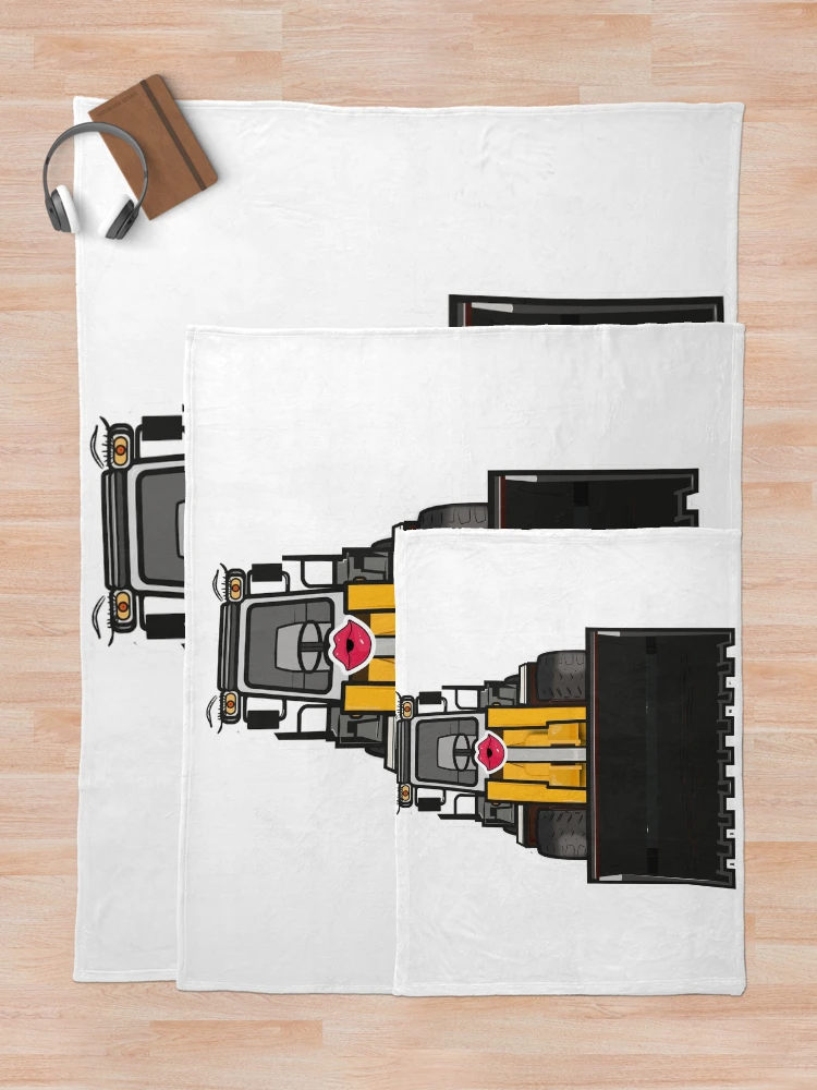Thumbnail 5 of 6, Throw Blanket, Front loader design designed and sold by RafalMarkowski.