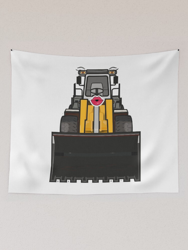 Thumbnail 2 of 3, Tapestry, Front loader design designed and sold by RafalMarkowski.
