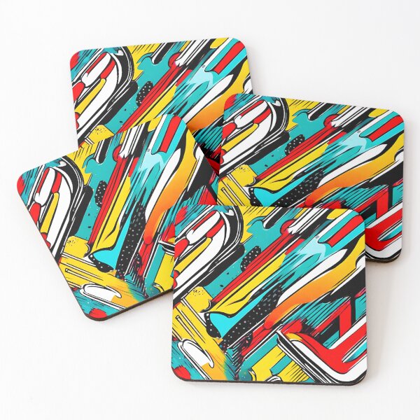 Item preview, Energetic Pop Art Abstraction 2 designed and sold by Tom-Johnson.
