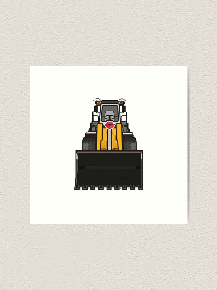 Thumbnail 1 of 3, Art Print, Front loader design designed and sold by RafalMarkowski.
