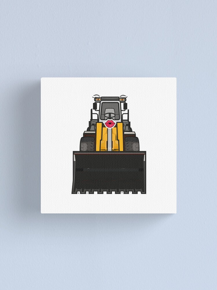 Thumbnail 1 of 3, Canvas Print, Front loader design designed and sold by RafalMarkowski.
