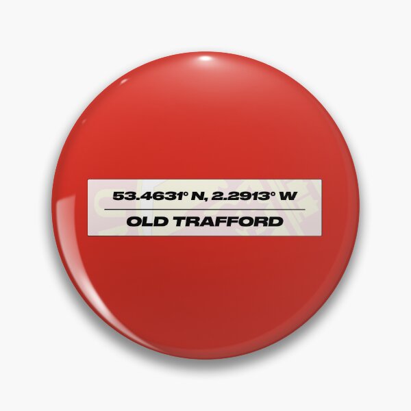 Item preview, Manchchester United: Old Trafford Coordinates designed and sold by BeetleDesigns.