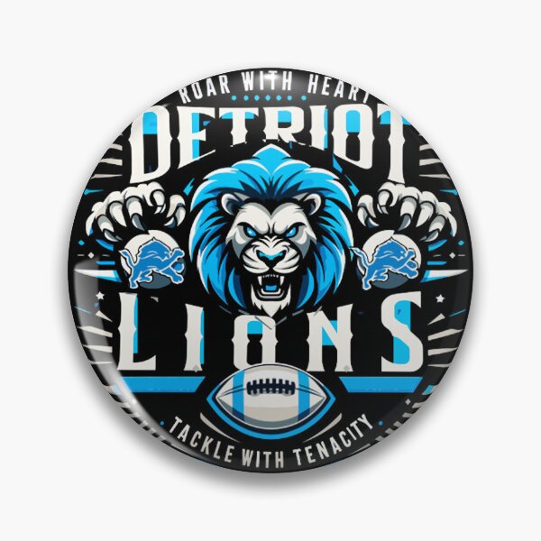 Item preview, Roar With Heart Detroit Lions Graphic	 designed and sold by kattieham.