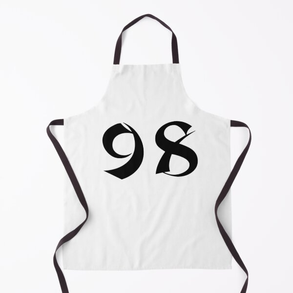Item preview, 98, ninety-eight, black, shangai designed and sold by Numbers-Art.