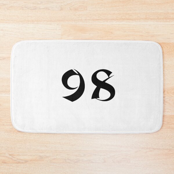 Item preview, 98, ninety-eight, black, shangai designed and sold by Numbers-Art.