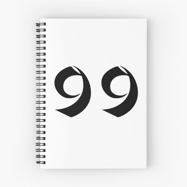 Item preview, 99, ninety-nine, black, shangai designed and sold by Numbers-Art.