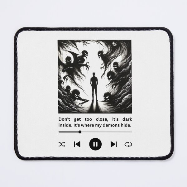 Item preview, It's Where My Demons Hide designed and sold by Fanverse Merchandise.