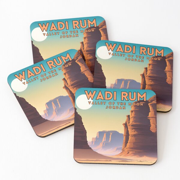 Item preview, Wadi Rum Jordan Art designed and sold by ZionPosteria.