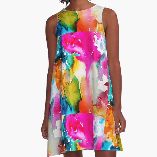 Spring Life A-Line Dress