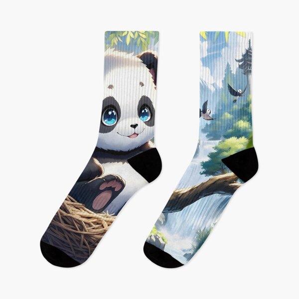Item preview, Panda Baby in a Nest 2, Anime/Manga Art designed and sold by Salimgor Hangaround Music.