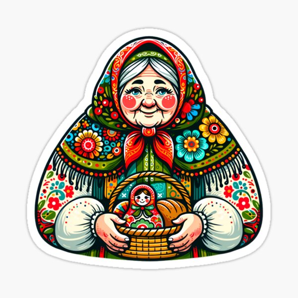 Item preview, Babushka squared designed and sold by LoveLabDesign.