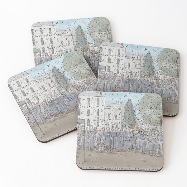 Item preview, Highgate Musical Theatre Choir at Pond Square , Highgate , London - Drawing and Digital Paint designed and sold by Luke Bailey.