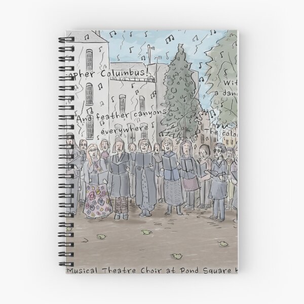 Item preview, Highgate Musical Theatre Choir at Pond Square , Highgate , London - Drawing and Digital Paint designed and sold by Luke Bailey.