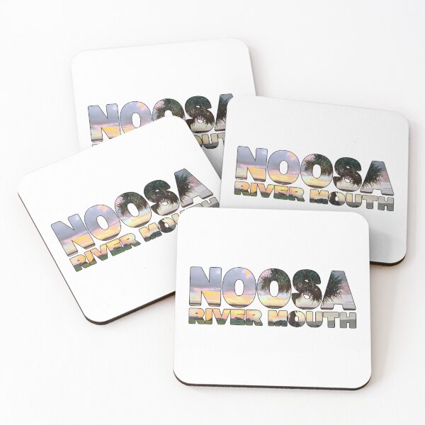 Item preview, NOOSA RIVER MOUTH - Noosa Heads Sunset Pandanus designed and sold by Adam Gormley.
