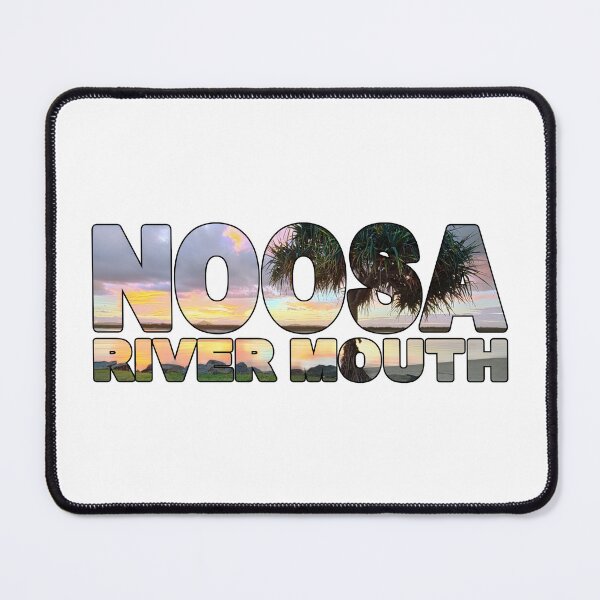 Item preview, NOOSA RIVER MOUTH - Noosa Heads Sunset Pandanus designed and sold by Adam Gormley.