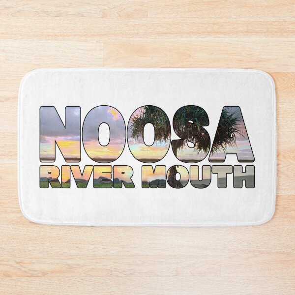 Item preview, NOOSA RIVER MOUTH - Noosa Heads Sunset Pandanus designed and sold by Adam Gormley.