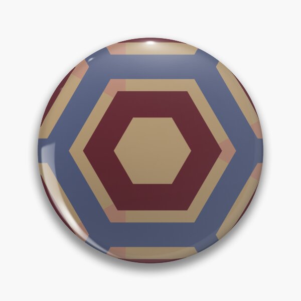 Item preview, Geometric Royal Circle Colorful Honeycomb Hexagons designed and sold by Triplicate Limited.
