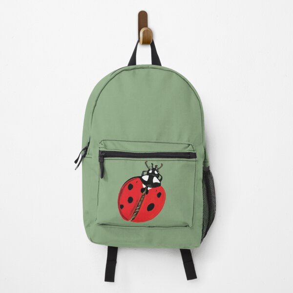 Item preview, Red LadyBug With Black Spots designed and sold by Julia Doria.