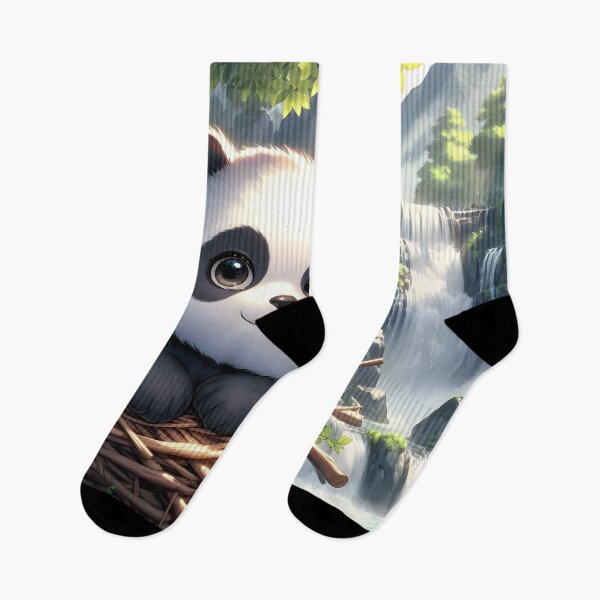 Item preview, Panda Baby in a Nest 3, Anime/Manga Art designed and sold by Salimgor Hangaround Music.