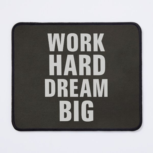 Item preview, WORK HARD DREAM BIG designed and sold by Szafranscy Art Studio.