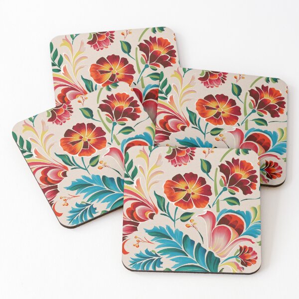 Item preview, Norwegian Telemark Rosemaling,traditional folk art elements. designed and sold by Madebysomeny.