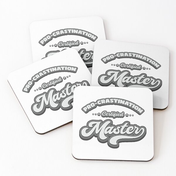 Item preview, Procrastination Master - Funny  designed and sold by Whimsical  Thinker.