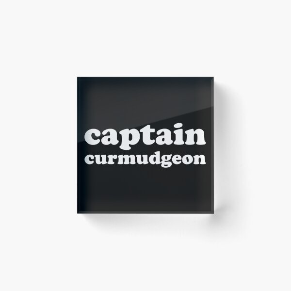 Item preview, Captain Curmudgeon designed and sold by crenaviolena.