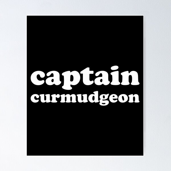Item preview, Captain Curmudgeon designed and sold by crenaviolena.