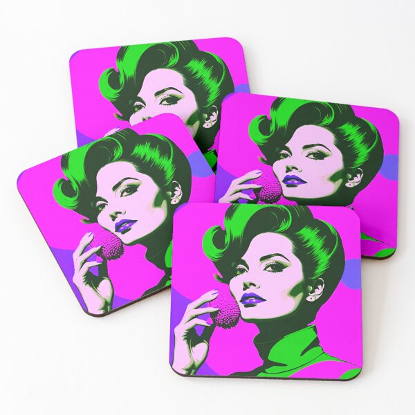 Item preview, Radiant Elegance: Colorful Beauty Woman designed and sold by GrizzlyCollective.