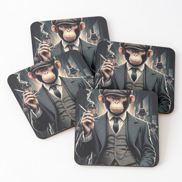 Item preview, Irish Gentleman Gorilla with suit and Irish Flat cap designed and sold by NoCompetition.