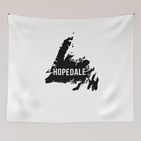 Item preview, Hopedale, Newfoundland Silhouette designed and sold by CartoCreative.