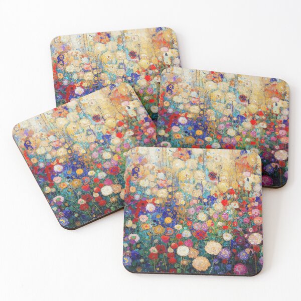 Item preview, Gustav Klimt Flower Garden designed and sold by maniacfitness.