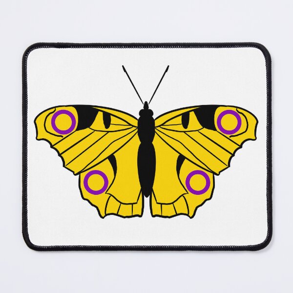 Item preview, Intersex Pride butterflies designed and sold by AnneOther.