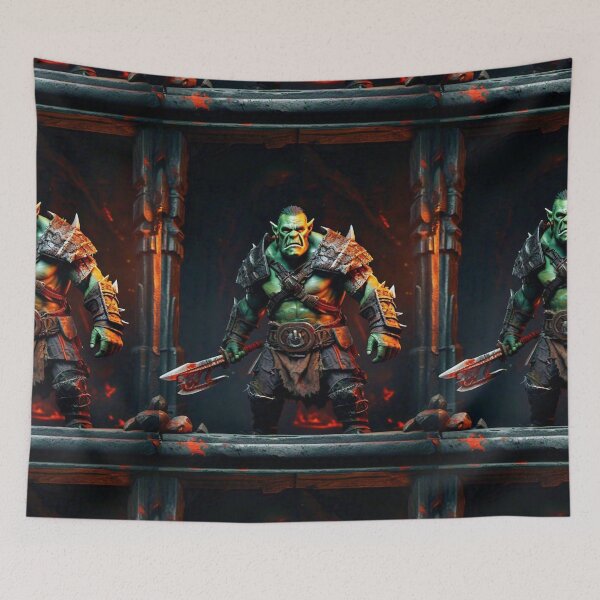 Item preview, Orc Warrior designed and sold by Highhocreations.