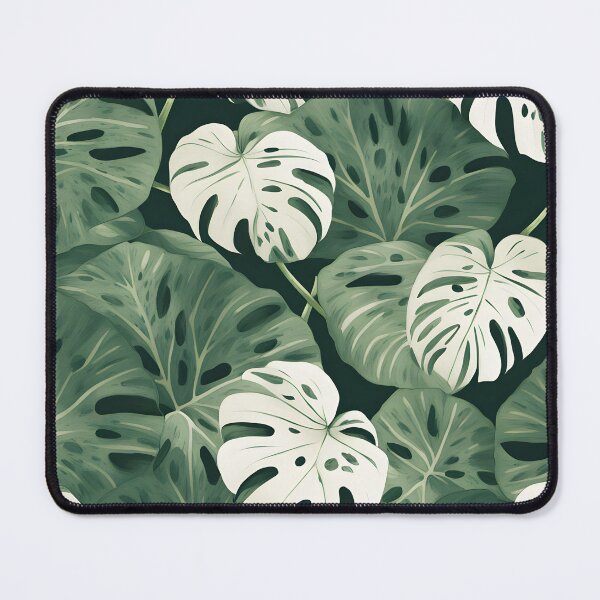 Item preview, Monstera Albo Pattern designed and sold by patterncrow.