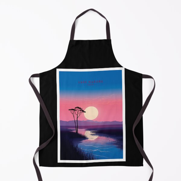 Item preview, Lake Nakuru Kenya Flamingo Haven designed and sold by NeuralVibe.