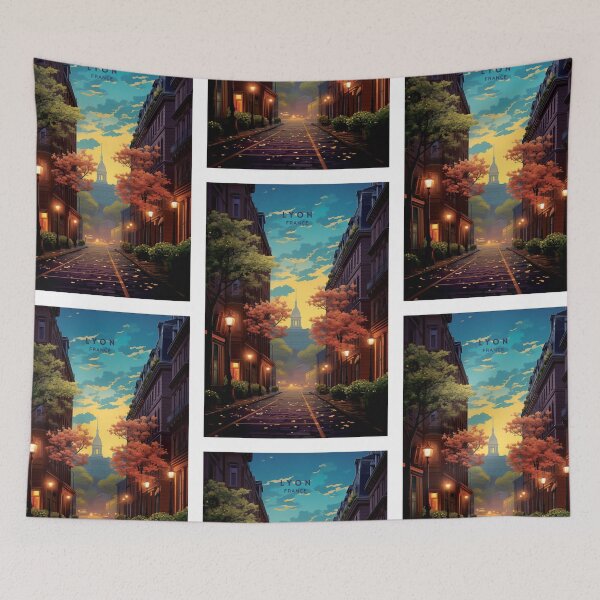 Item preview, Lyon France Historic Charm designed and sold by NeuralVibe.