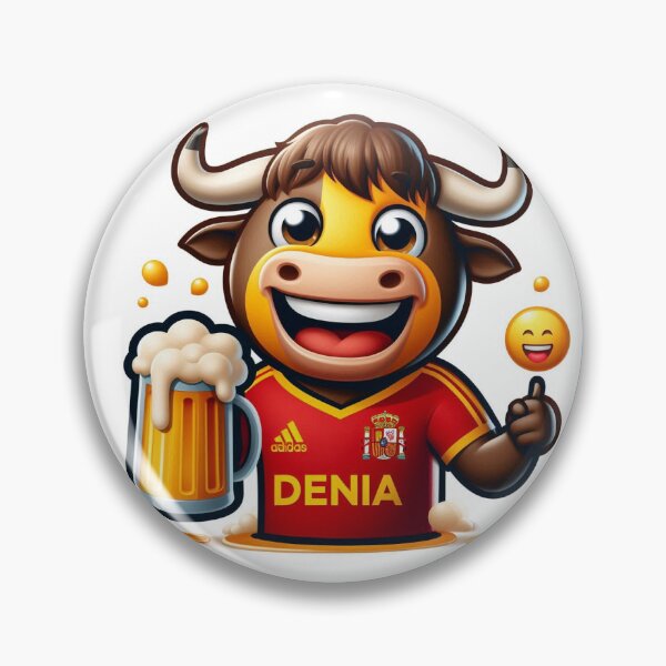Item preview, DENIA SPAIN FOOTBALL TORO 3 designed and sold by LadOlive.