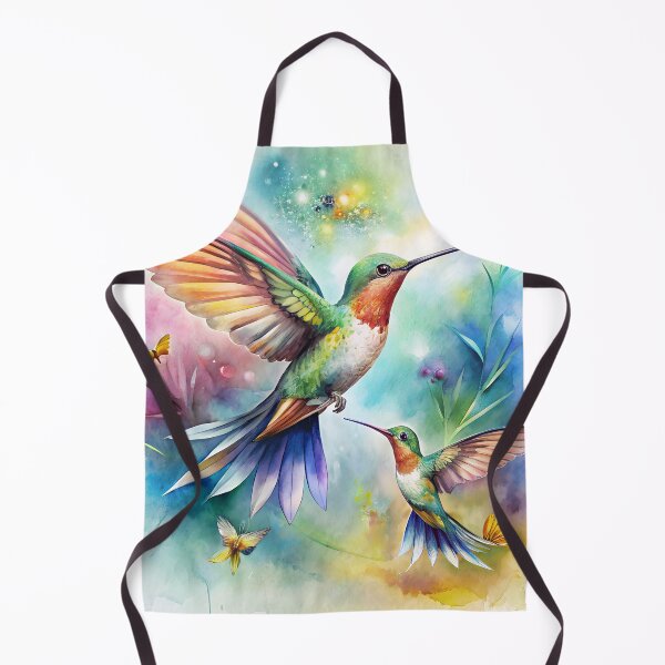 Item preview, Mythic Harmony: Vibrant Hummingbirds with Mayan Designs designed and sold by pandk25.