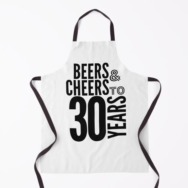 Item preview, Beers and Cheers to 30 Years - Happy 30th Birthday Celebration designed and sold by highflycrafts.