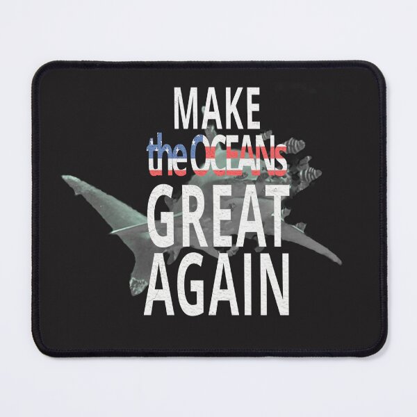 Item preview, Make the Oceans Great Again - Longimanus Shark designed and sold by Gillesocean31.