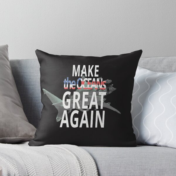 Item preview, Make the Oceans Great Again - Longimanus Shark designed and sold by Gillesocean31.