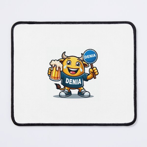 Item preview, DENIA BULL WITH T-SHIRT AND BEER 2 designed and sold by LadOlive.