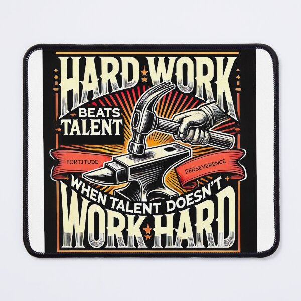Item preview, El trabajo duro vence al talento cuando el talento no trabaja duro designed and sold by NoCompetition.