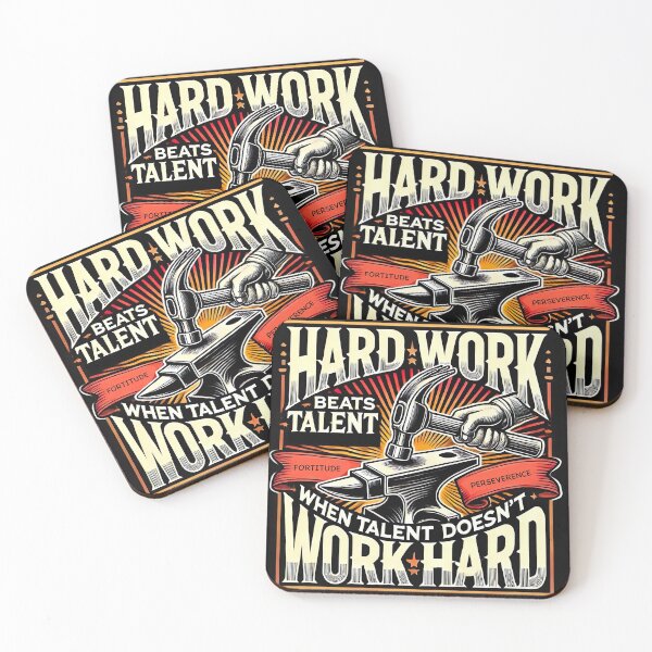 Item preview, Hard Work Beats Talent When Talent Doesn't Work Hard designed and sold by NoCompetition.