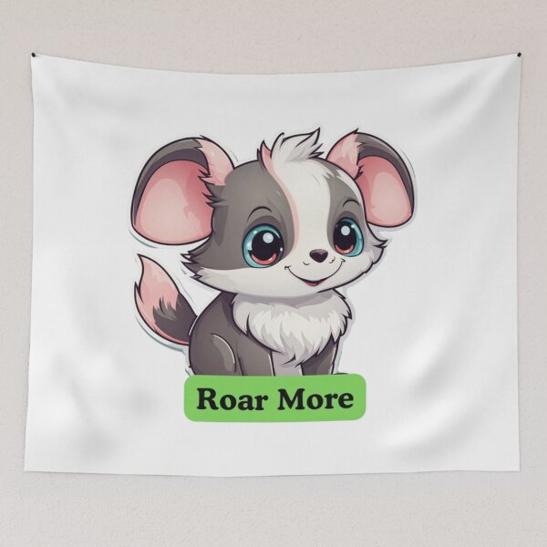 Item preview, Roar More with Our Sweet Pastel Puppy! designed and sold by sangkyusim.